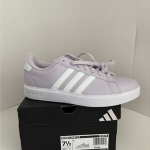 adidas Women's Sneakers in Light Lavender and White